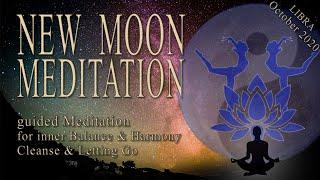 NEW MOON Meditation October guided LIBRA - Balance & harmony letting go