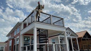 RAISED CEILING Tiny Home wRooftop Terrace