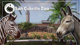 ️ Realistic Somali Wild Ass & Zebra Habitat Speedbuild  Planet Zoo Sandbox Series