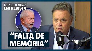 Aécio rebate Lula sobre animosidade política