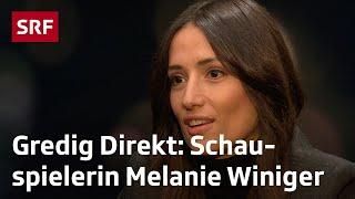 SRF Gredig Direkt mit Schauspielerin Melanie Winiger