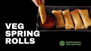 spring rolls  Dassanas Veg Recipes