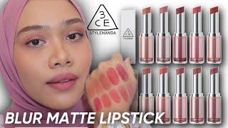 THE BEST MATTE LIPSTICK FORMULA feat. 3CE Blur Matte Lipstick