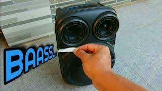 Cara Menambah BASS Speaker bluetooth portable  DIY