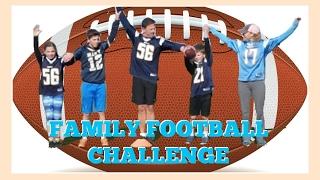 Superbowl Sunday Family Challenge  *throwback*  Flippin Katie