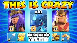 10 x E-Dragons + New Hero Abilities = WOW TH16 Attack Strategy Clash of Clans