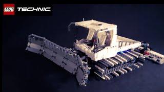 Lego Technic 42100 B Model alternate snow groomer MOC