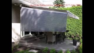 Before & After Retractable Awning - Ombrasole Awnings Montreal - QC