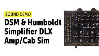 DSM & Humboldt Simplifier DLX - Sound Demo no talking