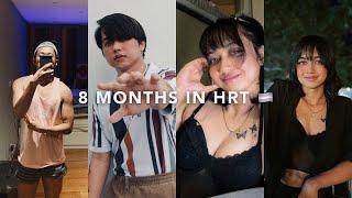 8 months in HRT  Male to Female Transition Journey  Transgender ️‍️