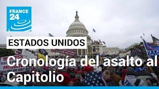 Así ocurrió el asalto al Capitolio de los Estados Unidos el 6 de enero de 2021 • FRANCE 24