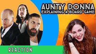 American Reacts - AUNTY DONNA - Explaining a Board Game