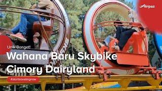 Wahana Baru Skybike De Windmills di Cimory Dairyland VIRAL