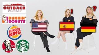 Brand Pronunciation Differences between American Germany Spanish