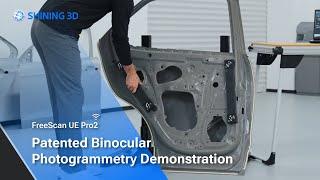 FreeScan UE Pro2 Patented Binocular Photogrammetry Demonstration