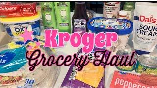 KROGER GROCERY HAUL