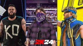 WWE 2K24 Official Ratings & Gameplay ft. Domink Zelina Vega & More