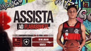 Campeonato Carioca Sub-23 de Basquete - Final - Jogo 3  Flamengo x Botafogo - AO VIVO - 1007