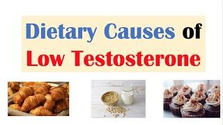 Low Testosterone Hypogonadism Dietary Causes Deficiencies & Dietary Selections