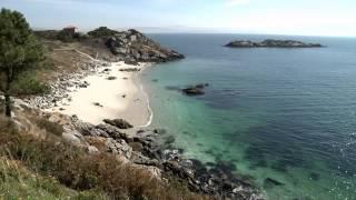 Illas Cíes. Parque nacional marítimo terrestre de las islas atlánticas de Galicia.