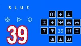 Blue Level 39 Walkthrough Hints Bart Bonte Detailed