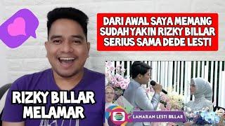 KUPAS TERBUKTI SERIUS  RIZKY BILLAR - MELAMAR  LAMARAN LESTI BILLAR Reaction