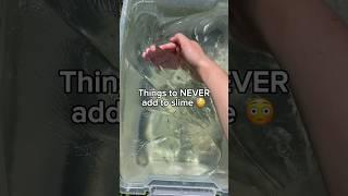 Things to NEVER ADD to SLIME  Adding TOO MANY ingredients *satisfying DIY slime asmr*