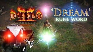 Diablo 2 Ressurrected - Paladin - Dual Dream Runewords - Gold Farming