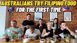 Australians TRY FILIPINO FOODS for the FIRST TIME Balut Dinuguan and Kwek-Kwek@BeTheOneBT1