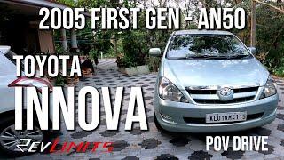 2005 TOYOTA INNOVA  2.5L 105 BHP  First GEN INNOVA  AN 40  POV TEST Drive #18  RevLimits 