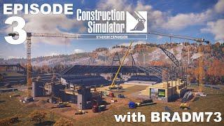 CONSTRUCTION SIMULATOR 2022 - STADIUM EXPANSION DLC - Ep# 3  Grandstand Part 1