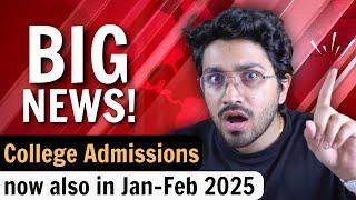 Big News  Now College Admission will be done Twice a year  Biannual Admission by UGC