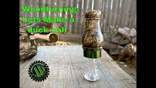 Woodturning - Lets Make a Duck Call