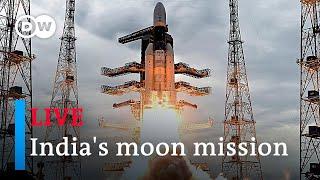 Live India launches rocket for moon mission Chandrayaan 3  DW News