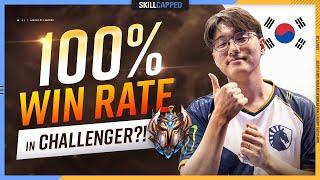 He Got a 100% WIN RATE in Korean Challenger? This is how...