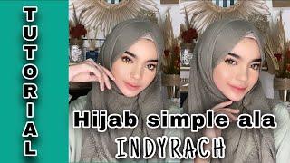 TUTORIAL HIJAB CRINKLE SIMPLE TAPI RAPIH ALA INDYRACH