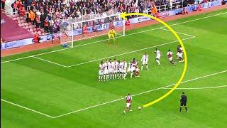 Impossible Curved Goals In Football