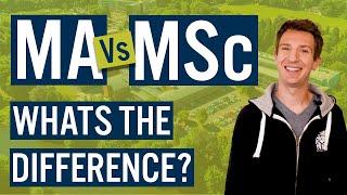 MA versus MSc Degree  Whats the Difference? - Study in the UK  Cardiff Met International