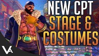 SFV - New Stage Colors & Costumes CPT 2019 DLC Content & More For Street Fighter 5 Arcade Edition