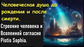 Человеческая душа до рождения и после смерти. Строение человека и Вселенной согласно Pistis Sophia.