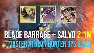 Master VoG 2.1 Million Damage Blade Barrage + Salvo Build on Atheon Destiny 2