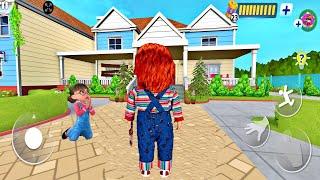 Playing as Chucky in Nick & Tani  Funny Story Mod Game Update  Chucky vs Tani 