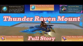 Utopia origin Blue Raven Mount - The thunder Raven Full Story All Stone Location