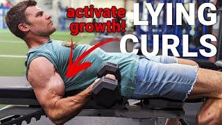 Lying Dumbbell Curls Exercise Tutorial  Build Your Biceps To Their Peak