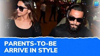 Deepika Padukone And Ranveer Singh Return Holding Hands After Their Babymoon In London  Watch