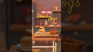 Get ready for a tiny spicy bite of heaven with these Chilli Cheese Dogs  #ChilliCheeseDogs
