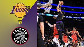 Lakers vs Raptors  Lakers Highlights