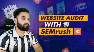 Website Audit with SEMrush  SEO For Beginners in 2024