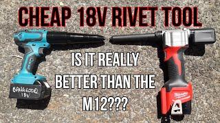 Banggood 18v Rivet Tool Review  Will It Pop Rivets OR Will It Pop Smoke?