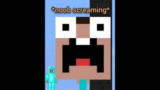 NOOB SCREAMING #shorts